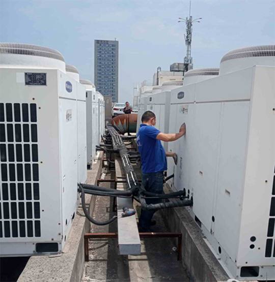 定襄中央空调制热和不制冷系统维修方法